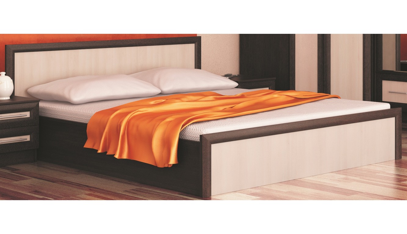 Двуспальная кровать "Зиля" 160х200 см