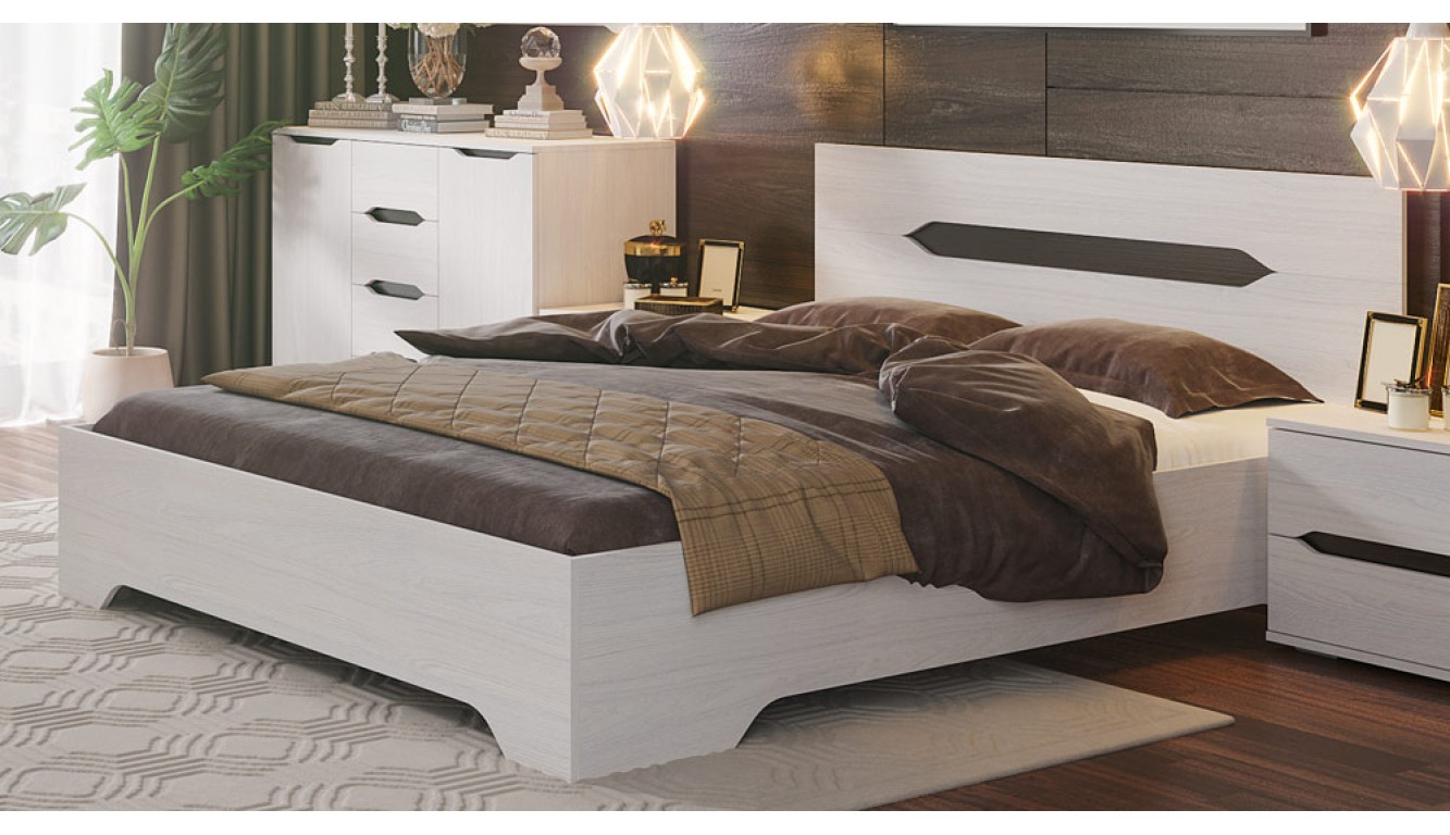 Кровать двуспальная "Валенсия" 1,6 метра