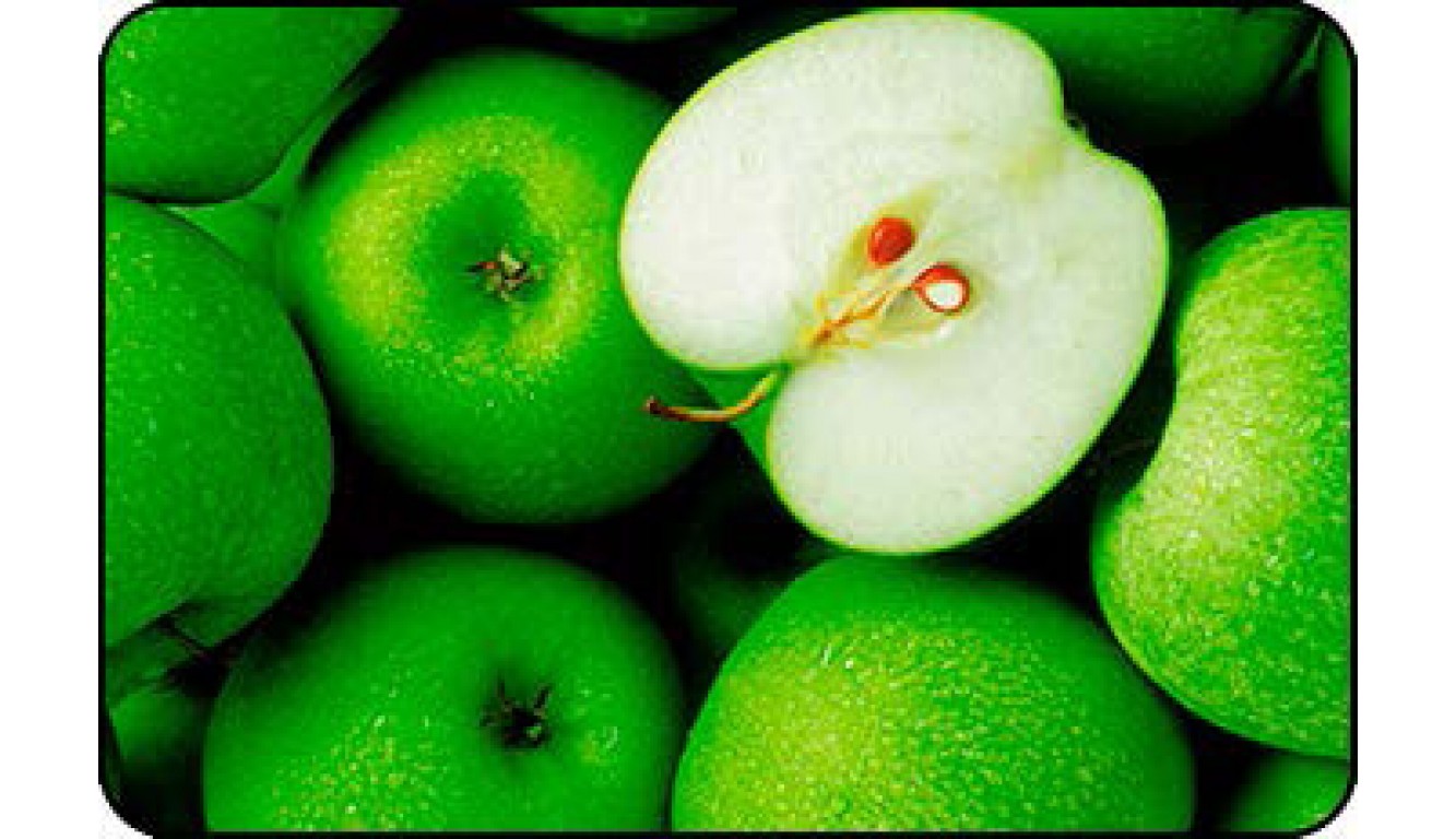 Стол кухонный Яблоки зеленые 024